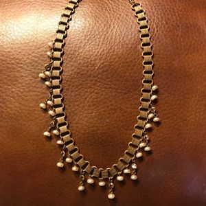 Liz Palacios choker with authentic pearls